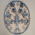 Forged Iron Decoration Ornaments Groupware Component Panels for wrought iron fence or gate